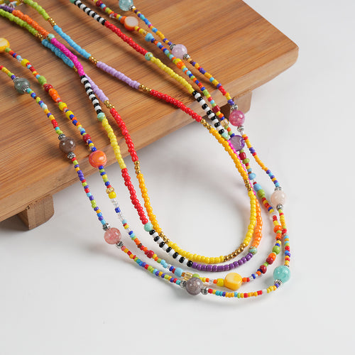 Colorful Handcrafted Beaded Eyewear Chain Bowlift