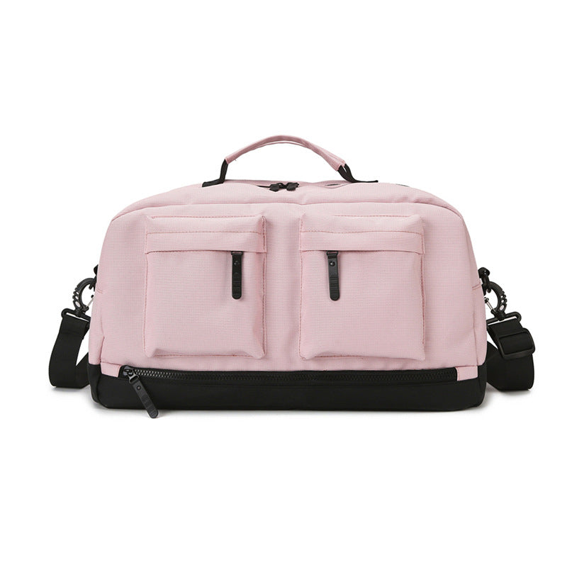 Sporty travel bag with two additional outer pockets Bowlift