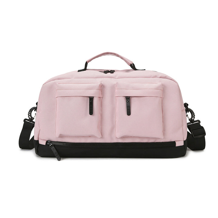 Sporty travel bag with two additional outer pockets Bowlift
