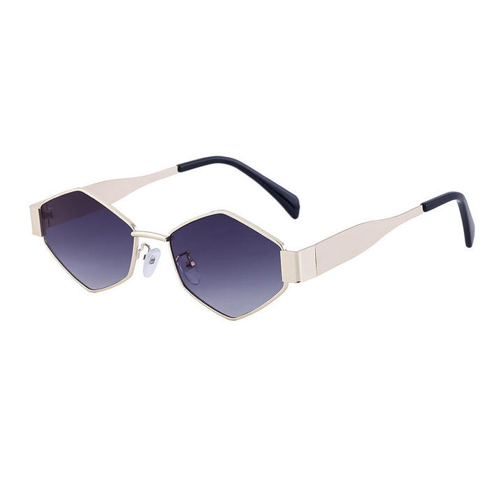 Women's geometric sunglasses with modern frame Bowlift