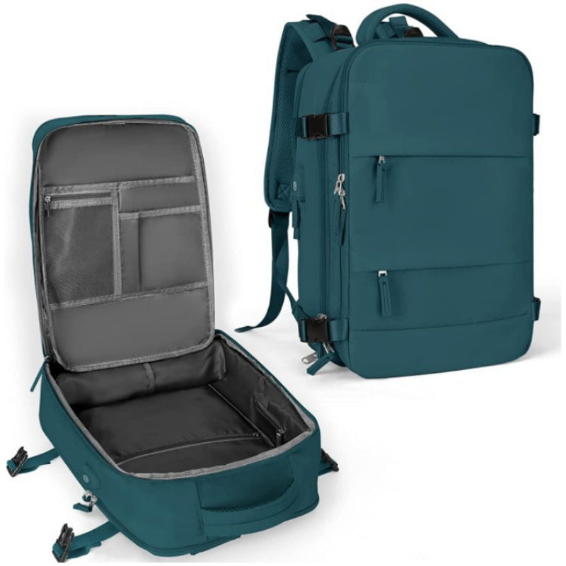 Multi-Compartment Travel Backpack Bowlift