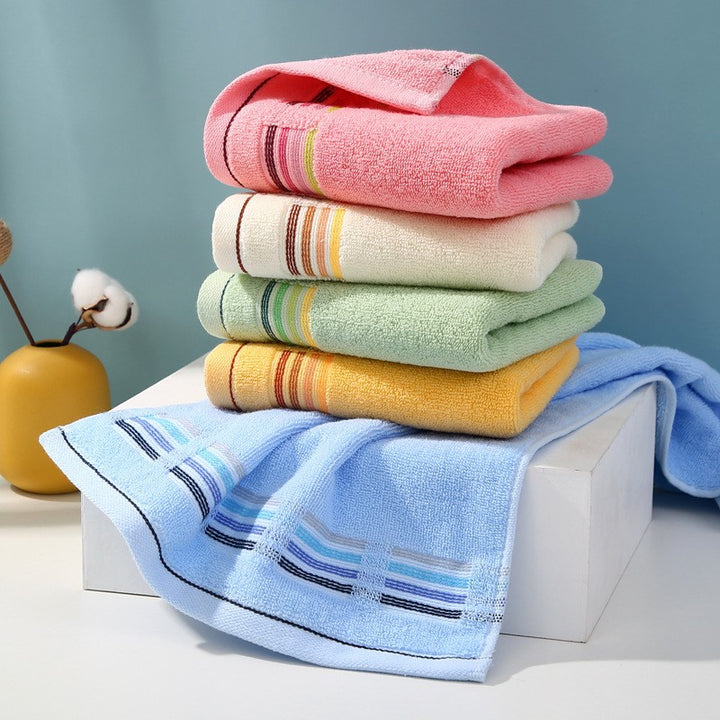 Towel with Stylish Stripe Pattern Bowlift