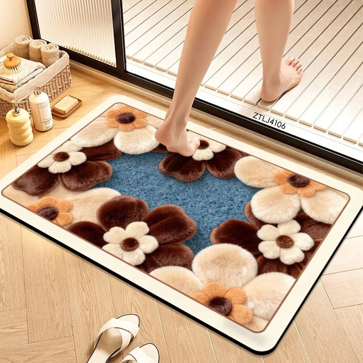 Decorative Bath Mat Bowlift
