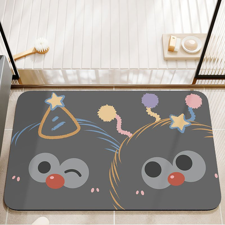 Cute Cartoon Animal Bath Mat Bowlift