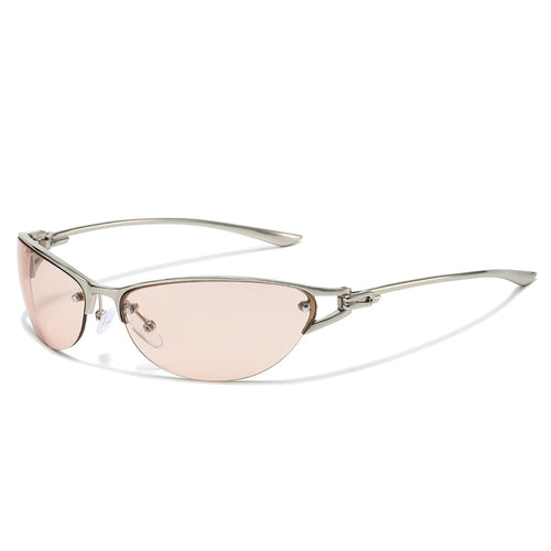 Contemporary Chic Shield Sunglasses Bowlift