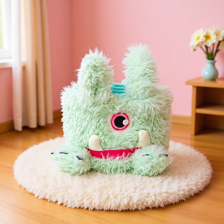 Playful Storage Basket in Bunny Design Bowlift