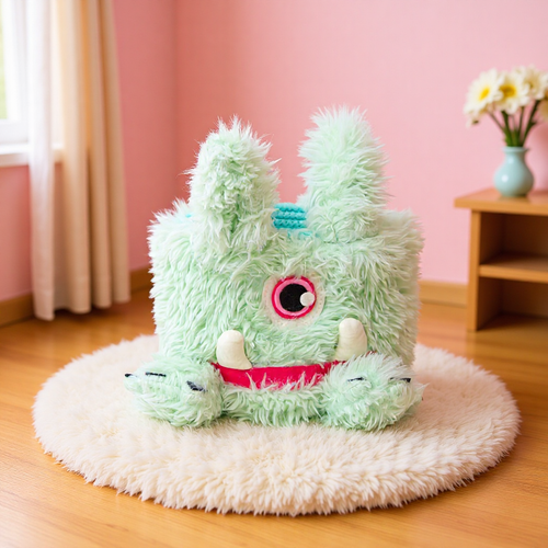 Playful Storage Basket in Bunny Design Bowlift