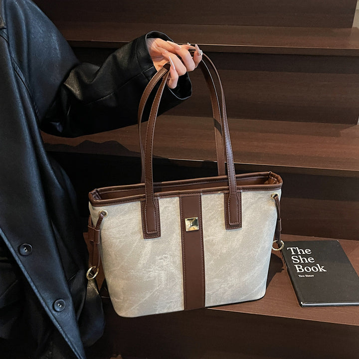 Fashionable Structured Tote Bag Bowlift