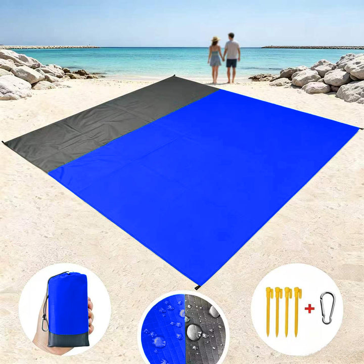 WoOutdoor Waterproof Beach Blanket Bowlift