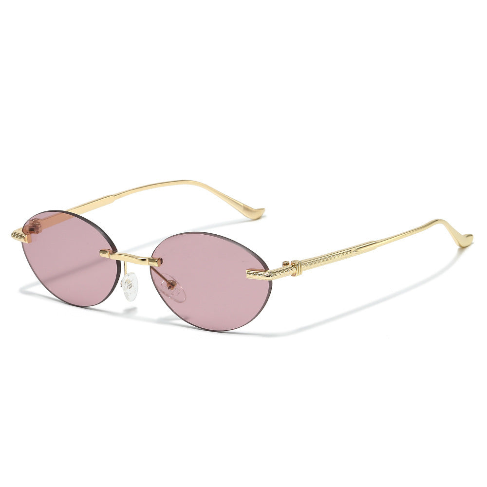 Retro-Inspired Oval Sunglasses Bowlift 1787812325