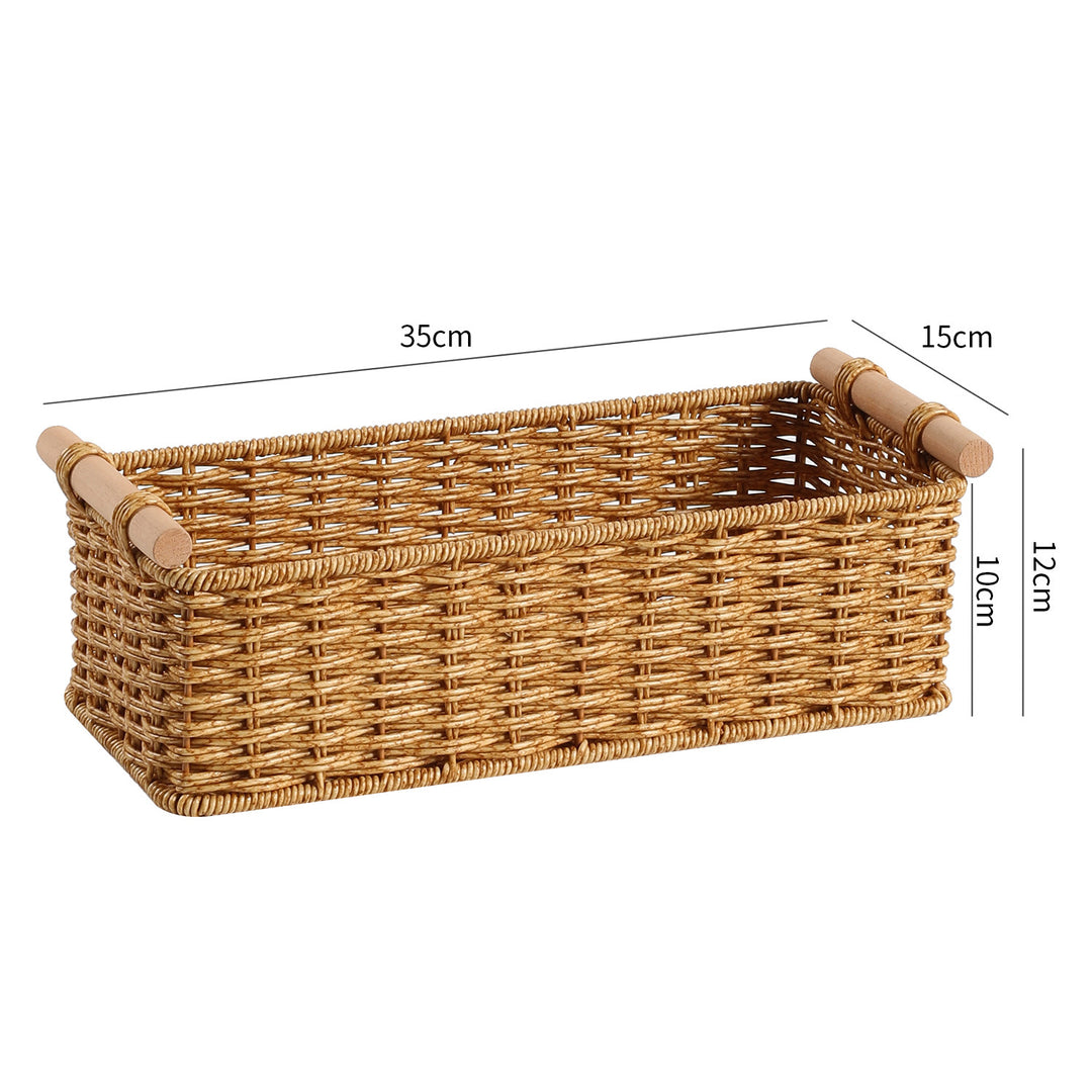 Rectangular Woven Storage Caddy Bowlift