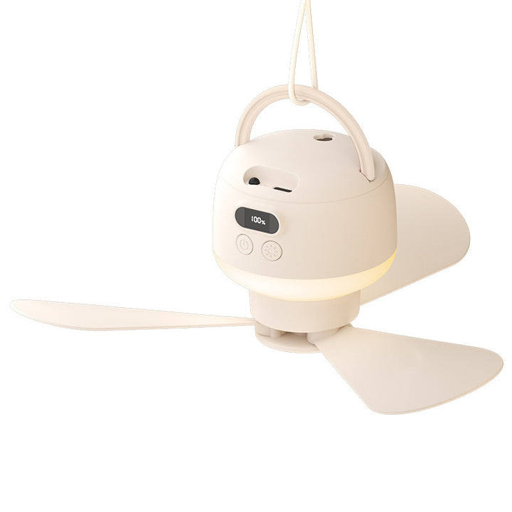 Portable Hanging LED Ceiling Fan Bowlift