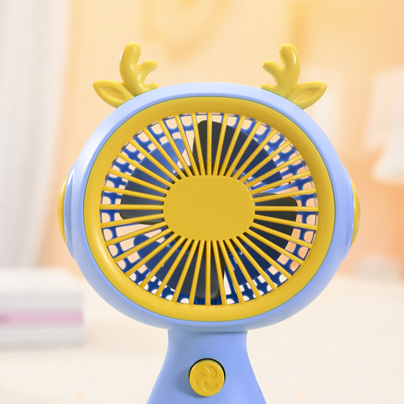 Women Portable Mini-Fan in Cute Animal Design Bowlift