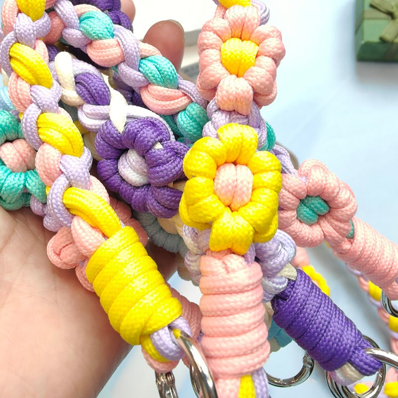 Floral Pattern Utility Lanyard Bowlift