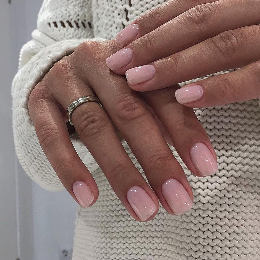 Glossy Gel Nail Art Extensions Bowlift