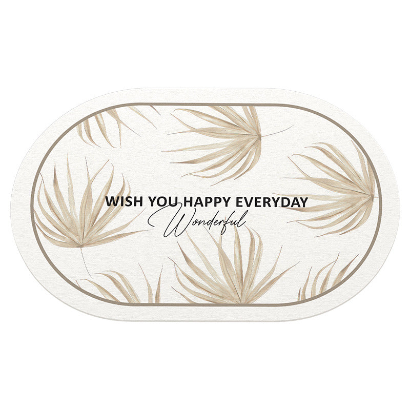Inspirational Floral Bathroom Mat Bowlift