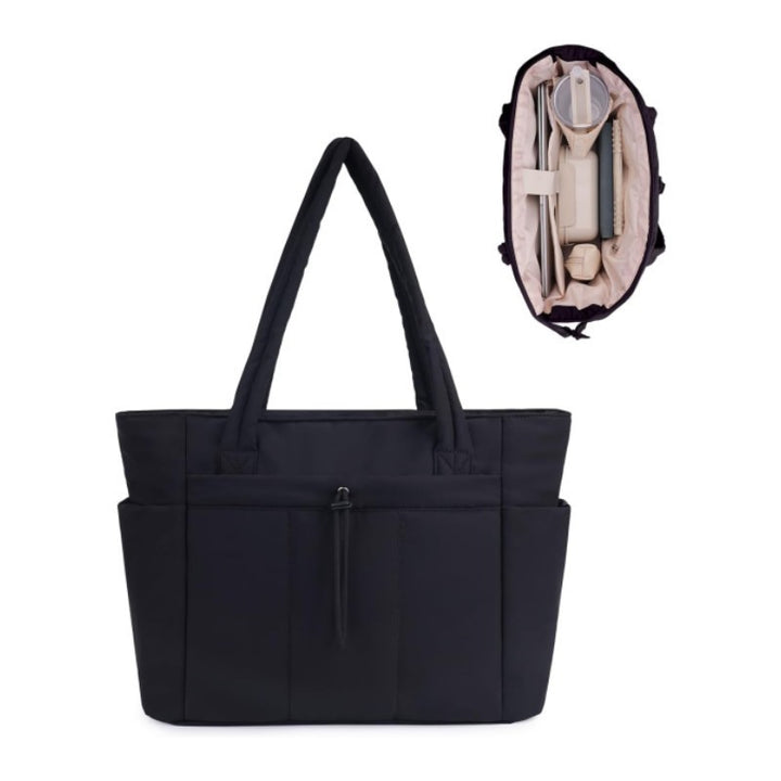 Practical tote bag with insulated compartments Bowlift