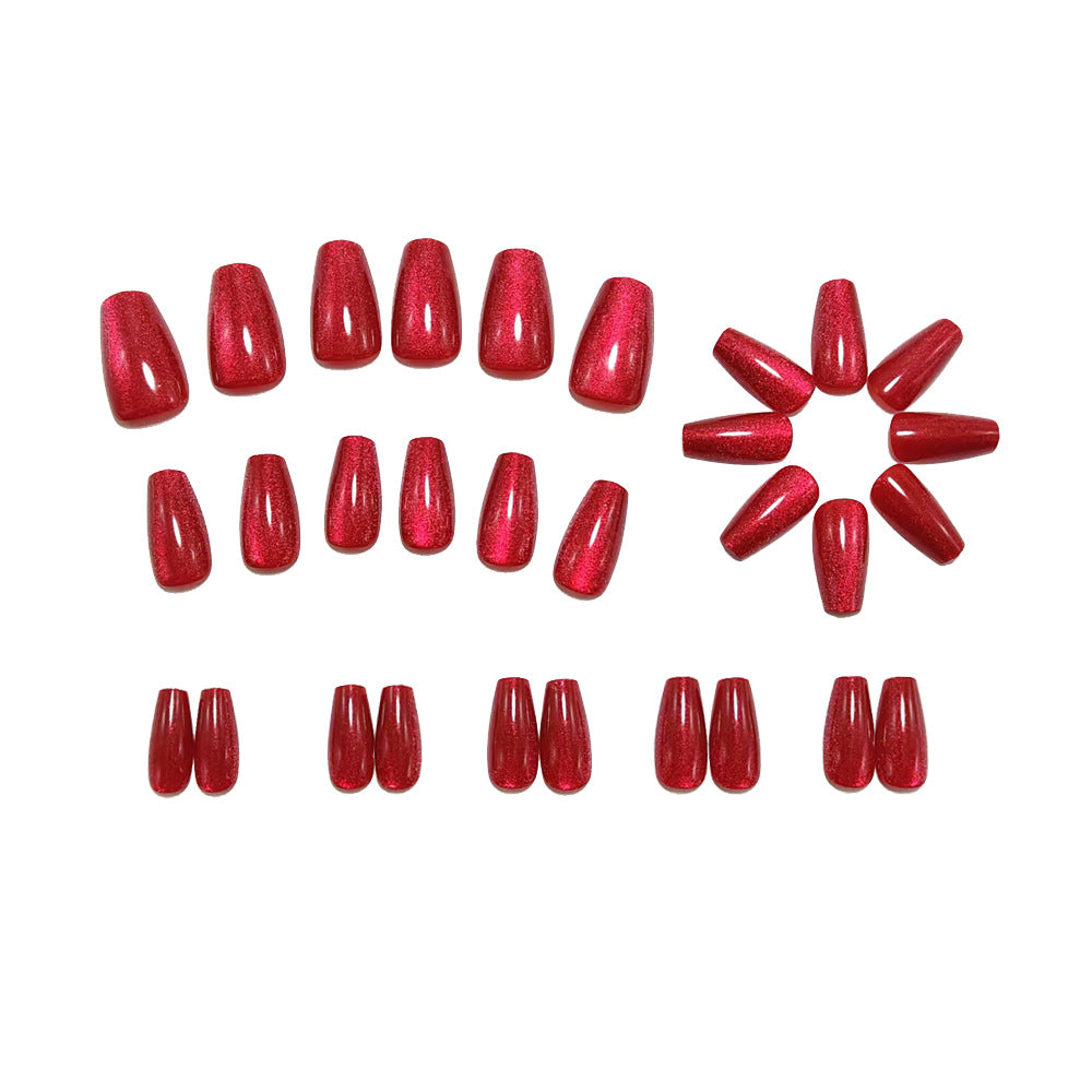 Artificial nails with Noble Shine Bowlift