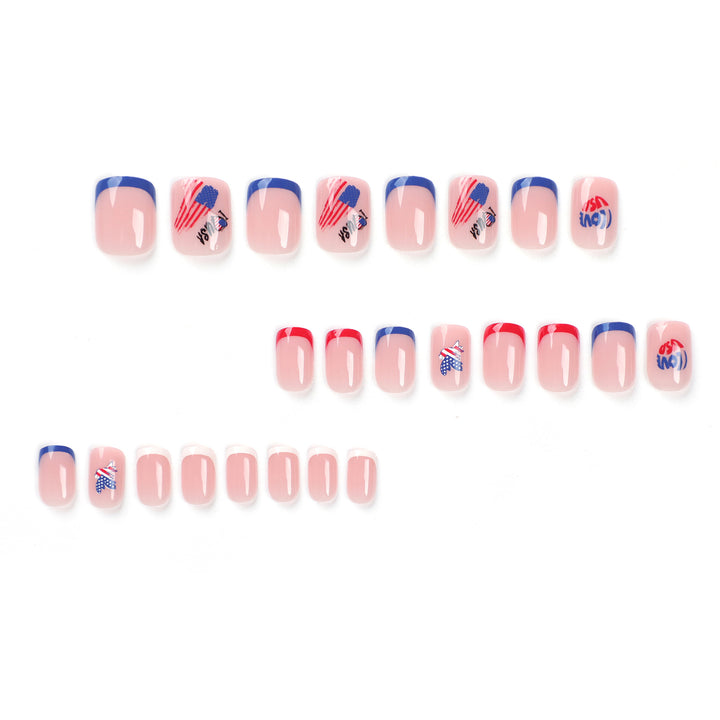 Artistic Nail Art with Patriotic Designs Bowlift