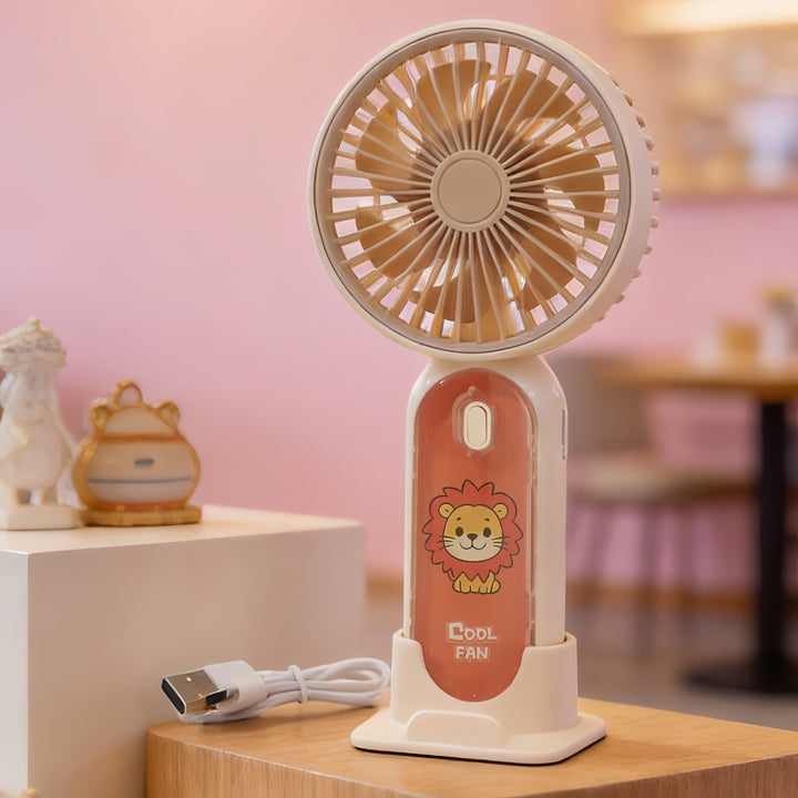 Ladies Portable Mini Fan Bowlift