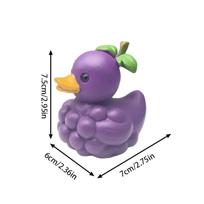 Funny Decor Rubber Duck with Sprinkles Bowlift
