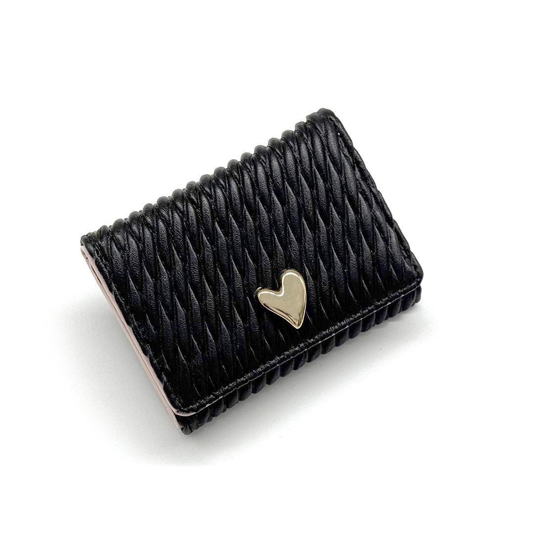 Textured Leather Wallet