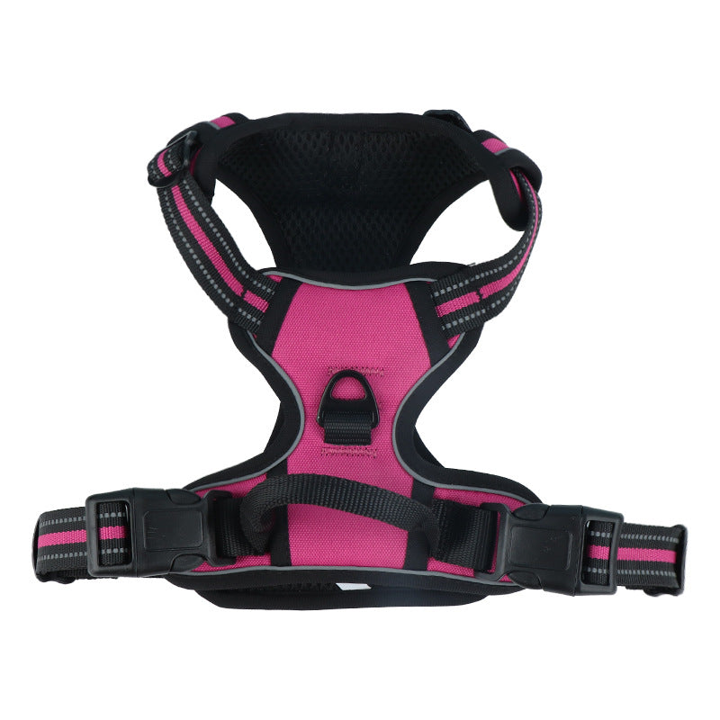 Comfortable Adjustable Dog Harness and Leash Set