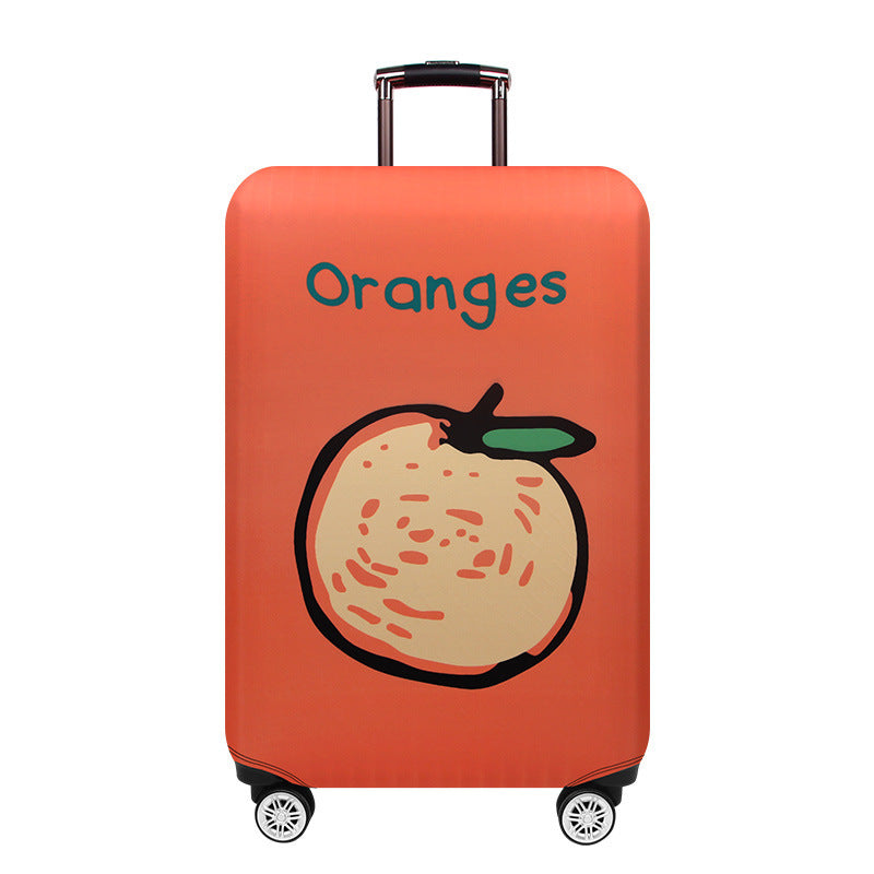 Women's hardshell travel suitcase with floral design Bowlift