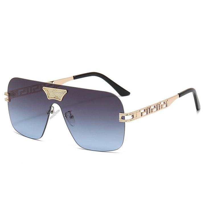 Women's fashionable sunglasses in a futuristic style with outstanding frame Bowlift