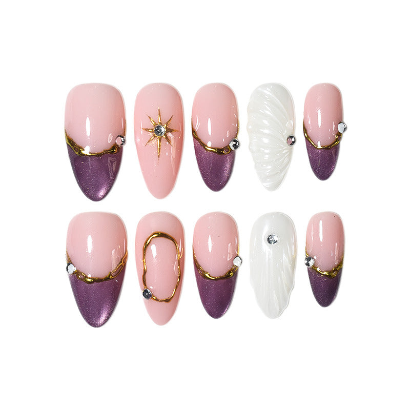 Elegant Sculptured Nail Art Bowlift