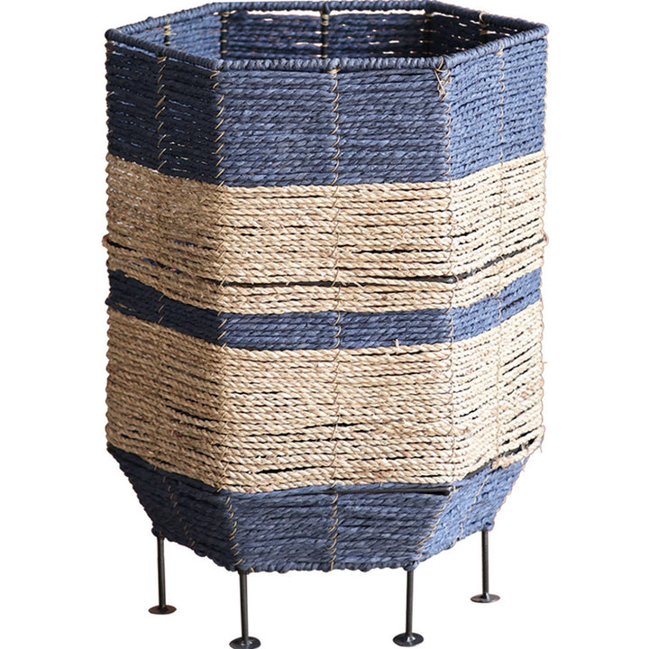 Decorative laundry basket with metal legs Bowlift