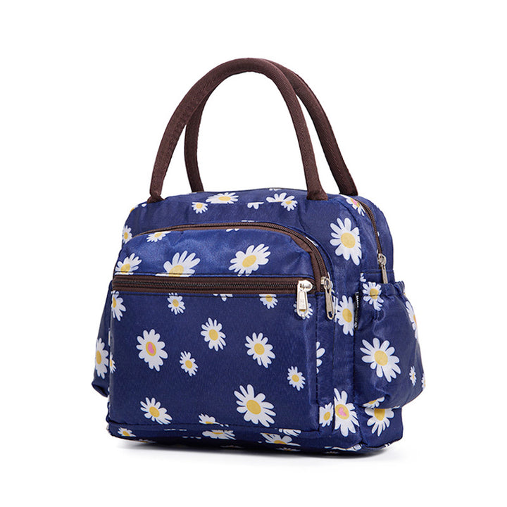 Cat Pattern Insulated Lunch Tote Bowlift