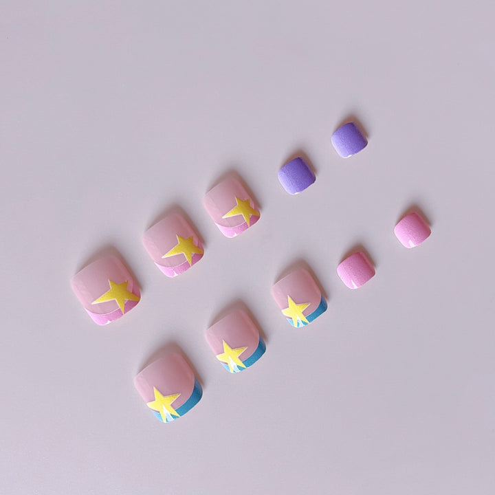 Nail art set with vibrant colors and creative designs Bowlift