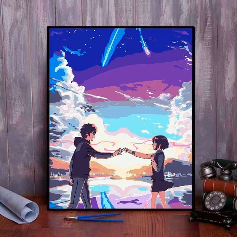 Anime-Inspired Scenic Artwork Print Bowlift