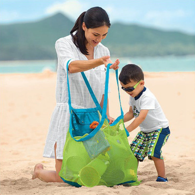 Practical Cross-Body Tote Bag Made of Mesh Material Bowlift