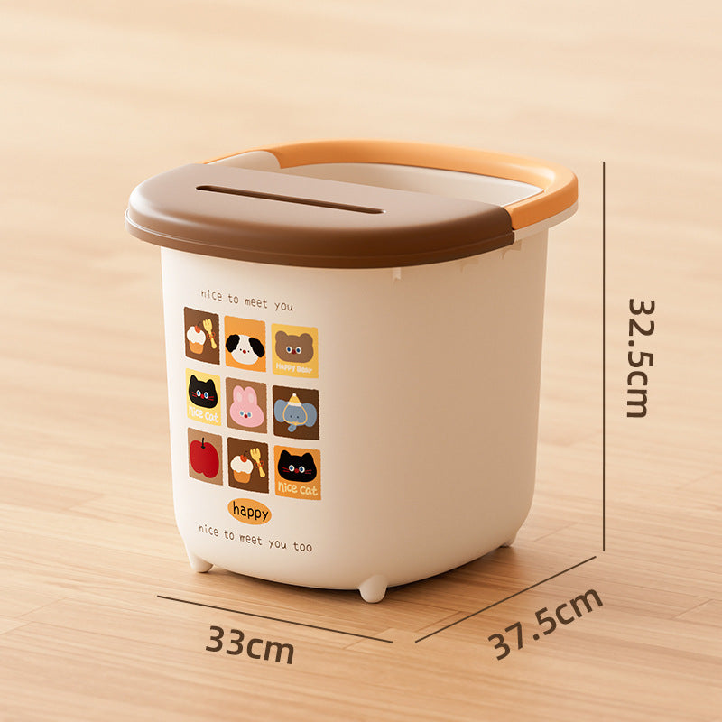 Ladies cute and practical storage container with animal motifs Bowlift