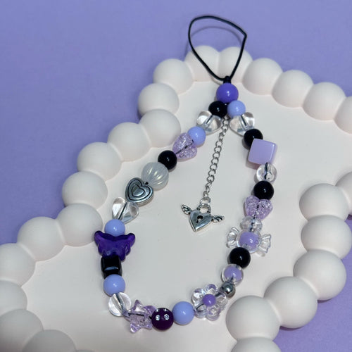 Adjustable Beaded Charm Bracelet Bowlift