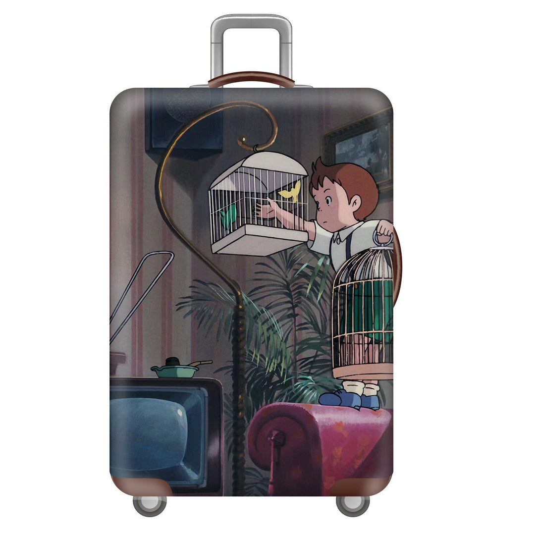 Unisex Hard-shell luggage with playful Snoopy motif Bowlift