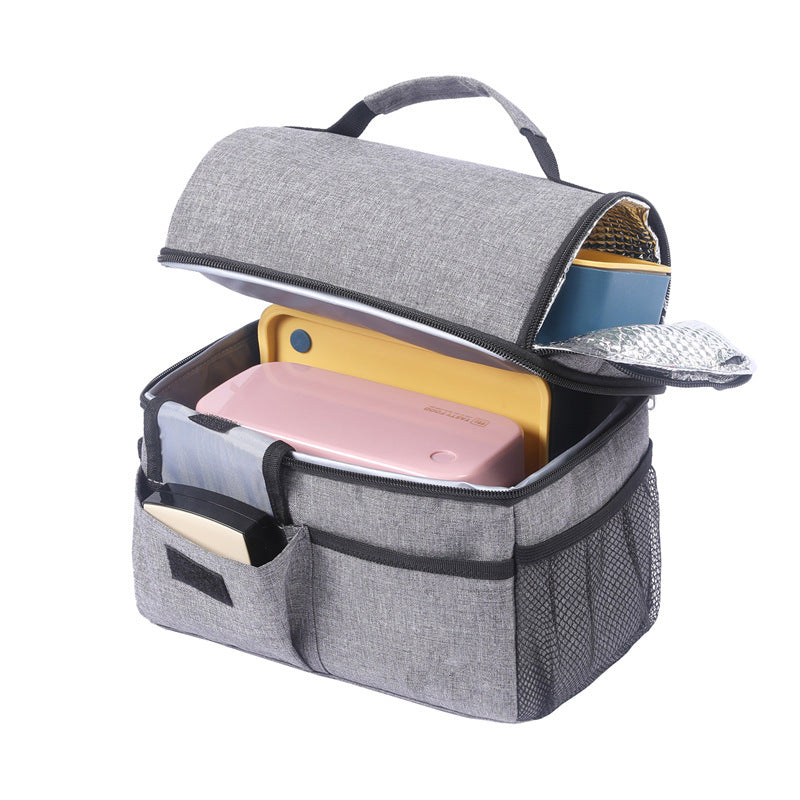 Women Insulated Tote Bag with Many Compartments Bowlift