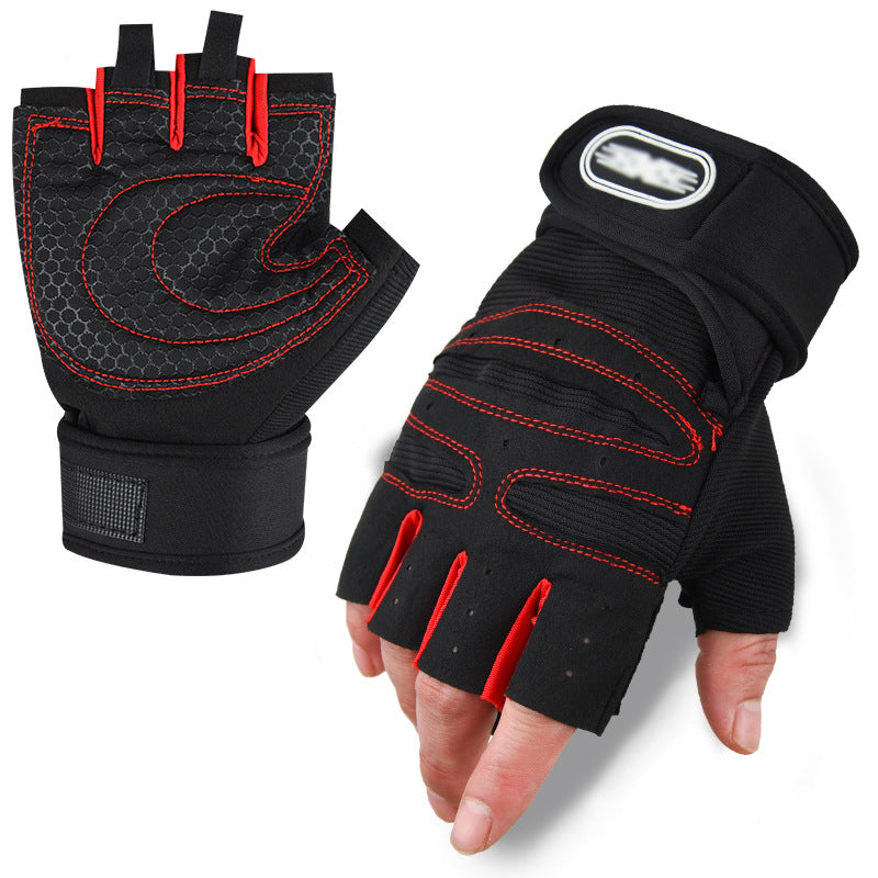 Men's training gloves with ergonomic gel padding Bowlift