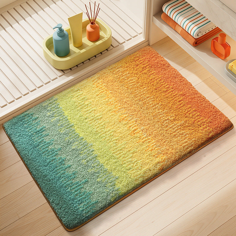 Vibrant Ombre Bath Mat Bowlift