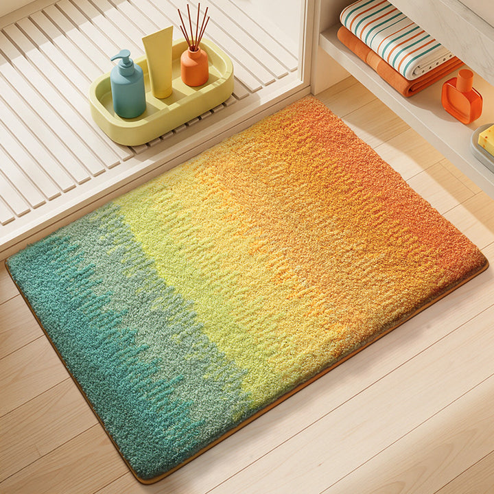Vibrant Ombre Bath Mat Bowlift