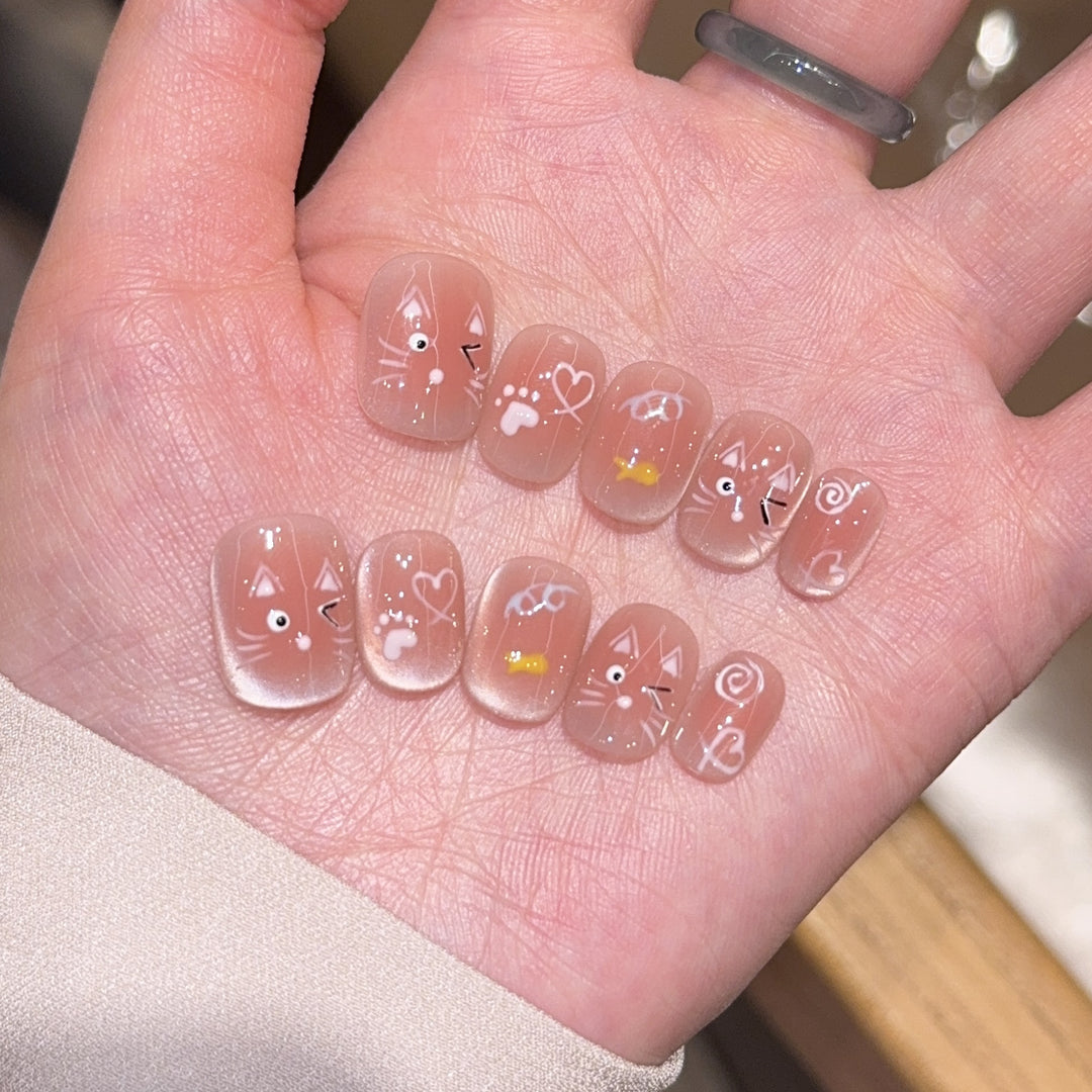 Playful Artificial Nail Design Bowlift