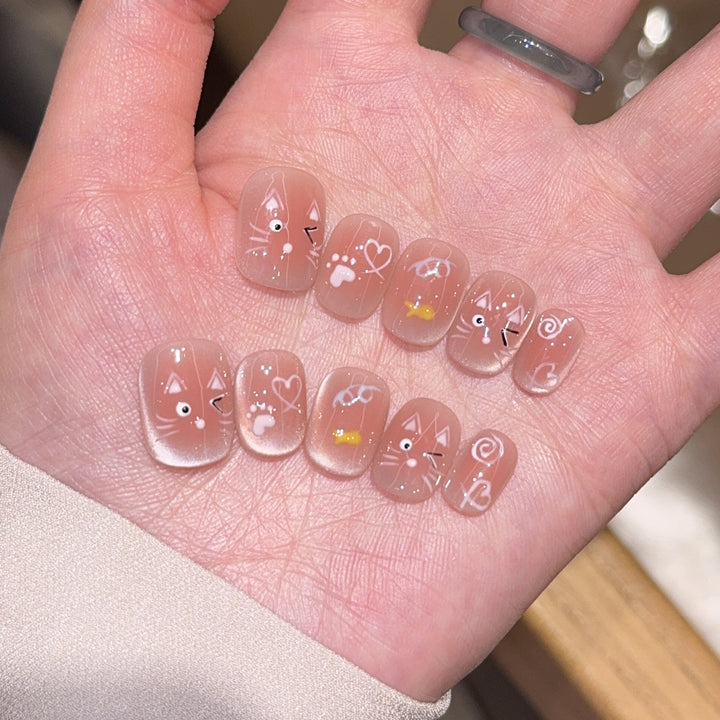 Playful Artificial Nail Design Bowlift