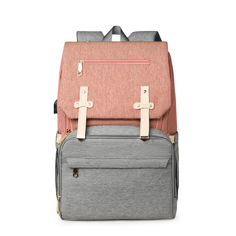 Functional Dual-Compartment Backpack Bowlift