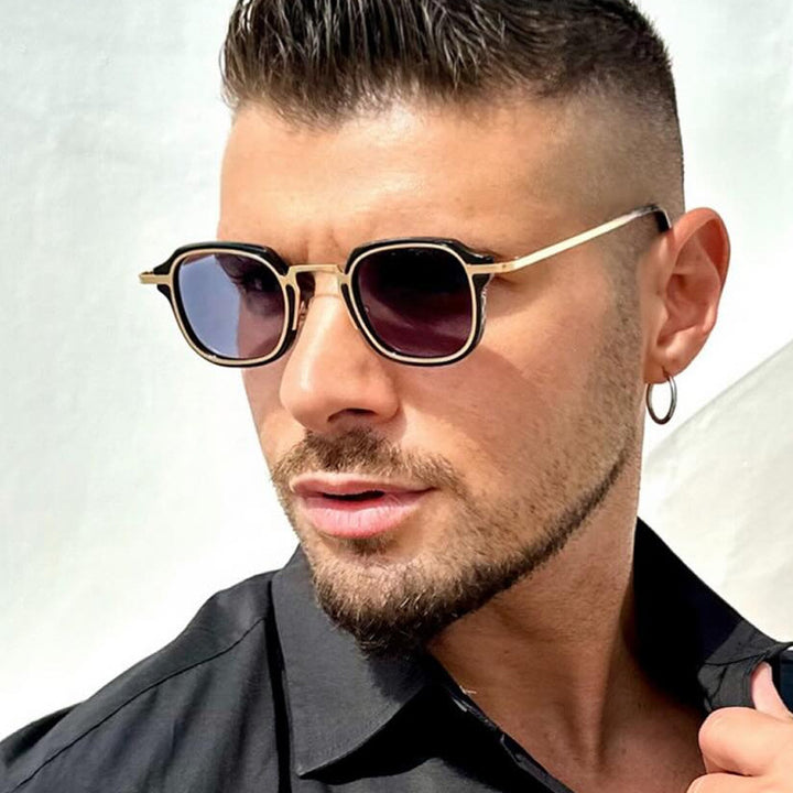 Women's square sunglasses with unique design and UV protection Bowlift