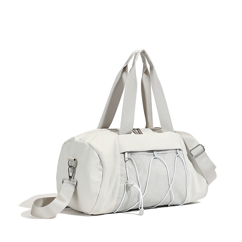 Spacious Mesh Sports Duffle Bag Bowlift