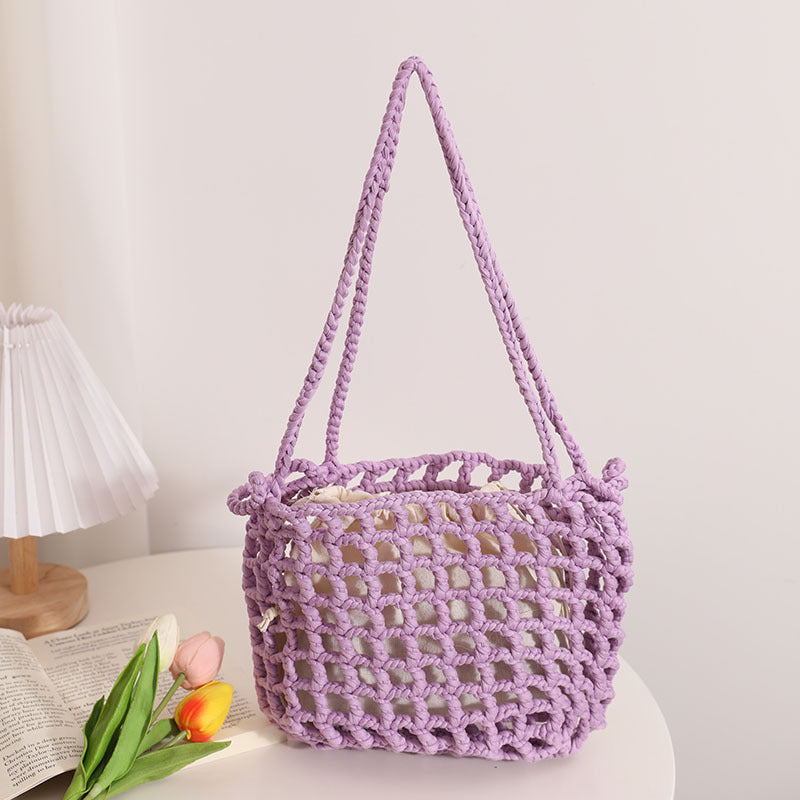 Airy mesh shoulder bag Bowlift