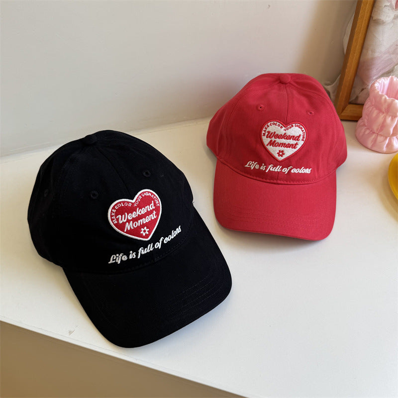 Women's Casual Embroidered Relaxed Baseball Cap Bowlift