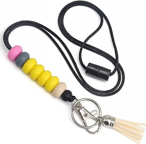 Colorful Silicone Keychain Lanyard Bowlift